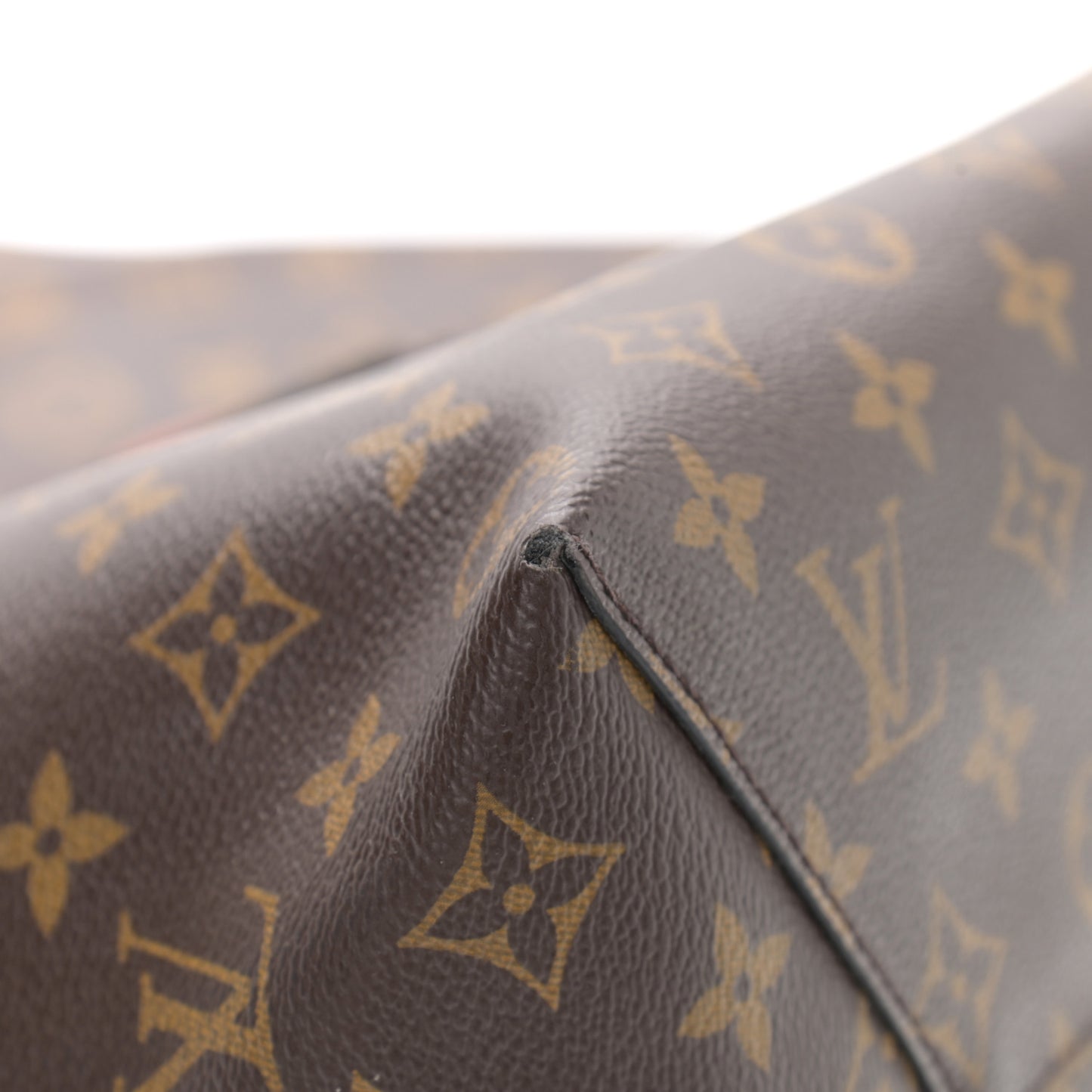 Monogram Flower Hobo Caramel