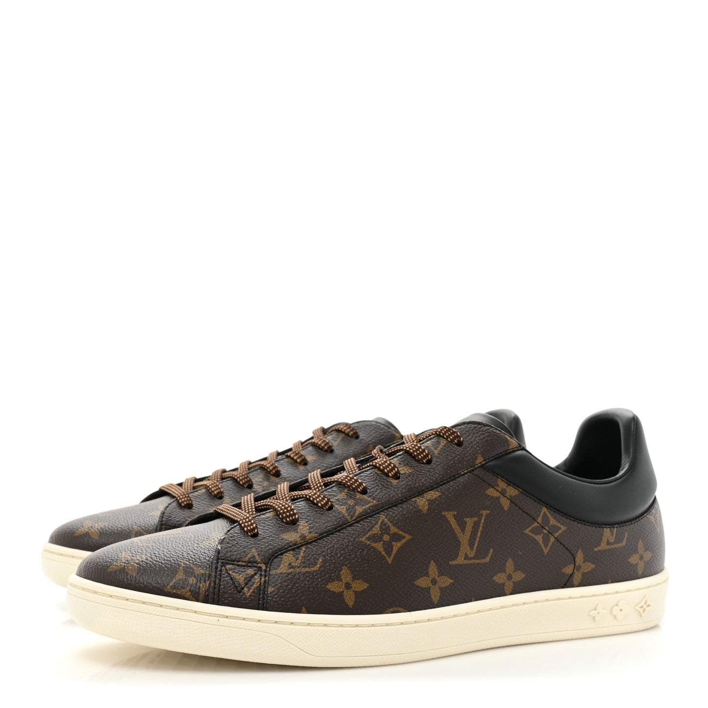 Calfskin Monogram Mens Luxembourg Sneakers 9.5