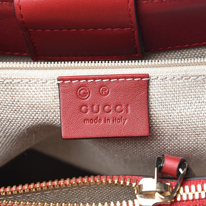 Gucci Soft Microguccissima Large Tote Red 7 of 12