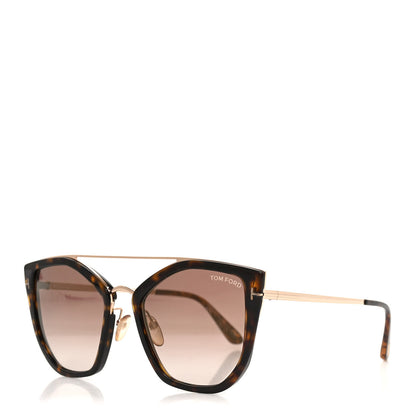 Tom Ford Dahlia 02 Sunglasses TF648 Tortoise 1 of 7