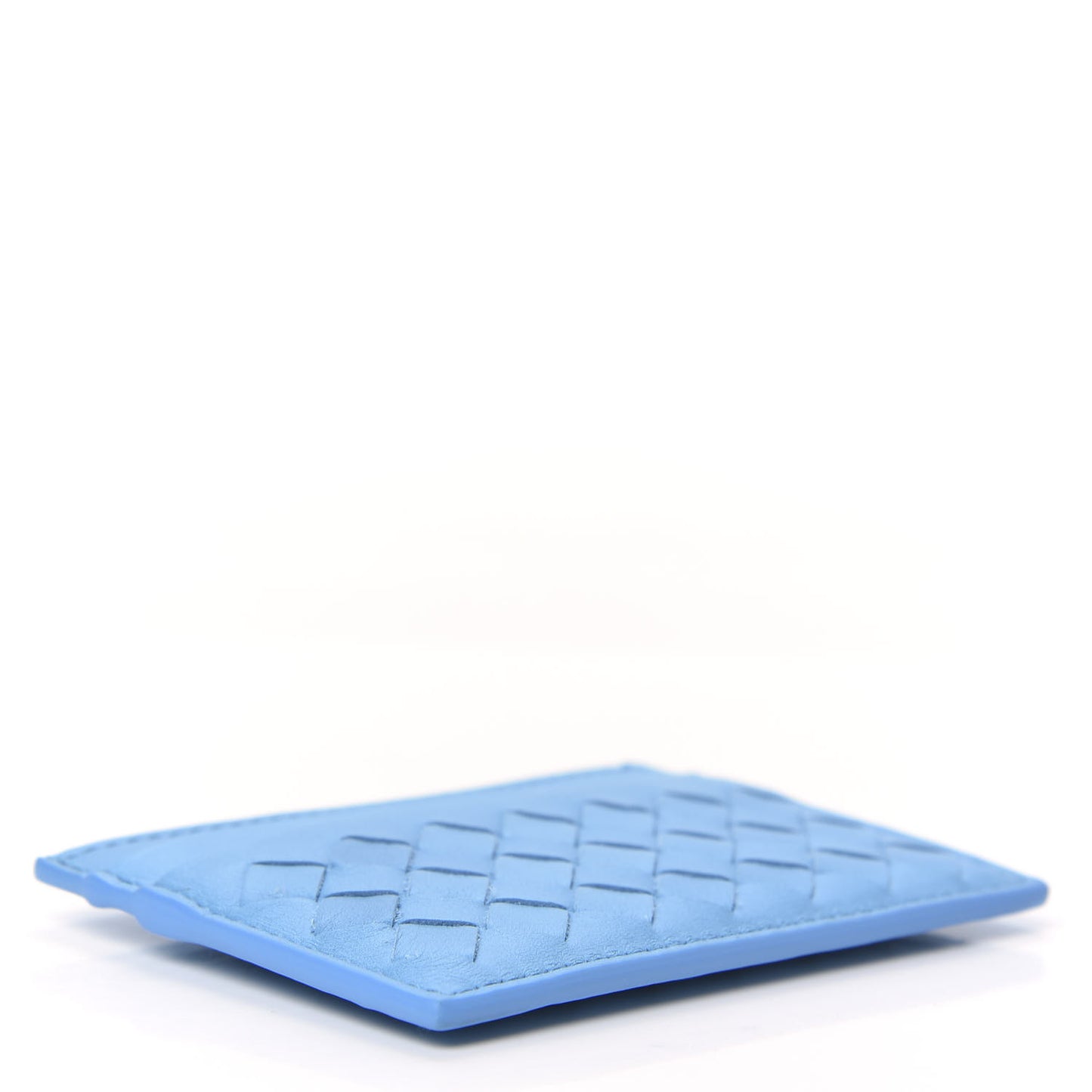 Nappa Intrecciato Card Holder Swimming Pool