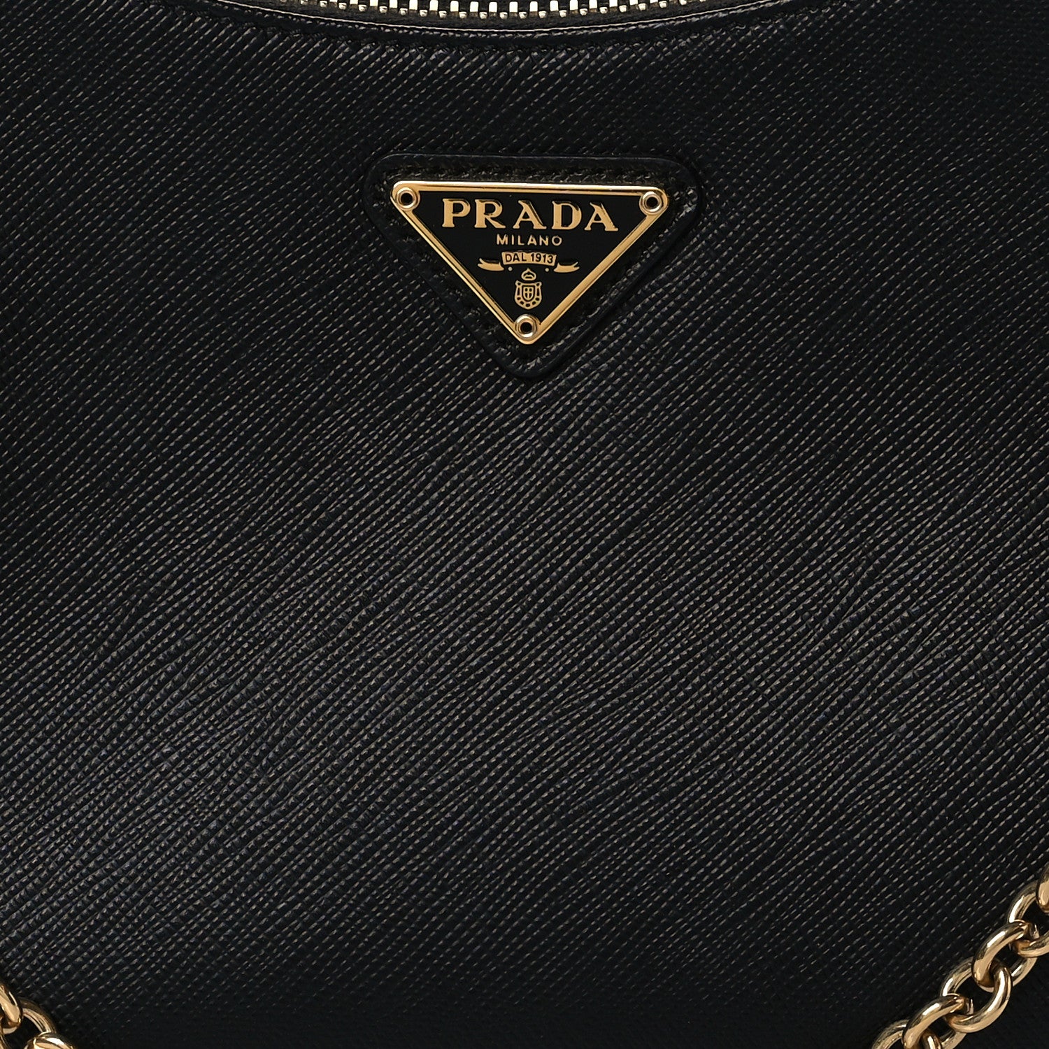 Prada Saffiano Lux Re-Edition 2005 Shoulder Bag Black 8 of 11