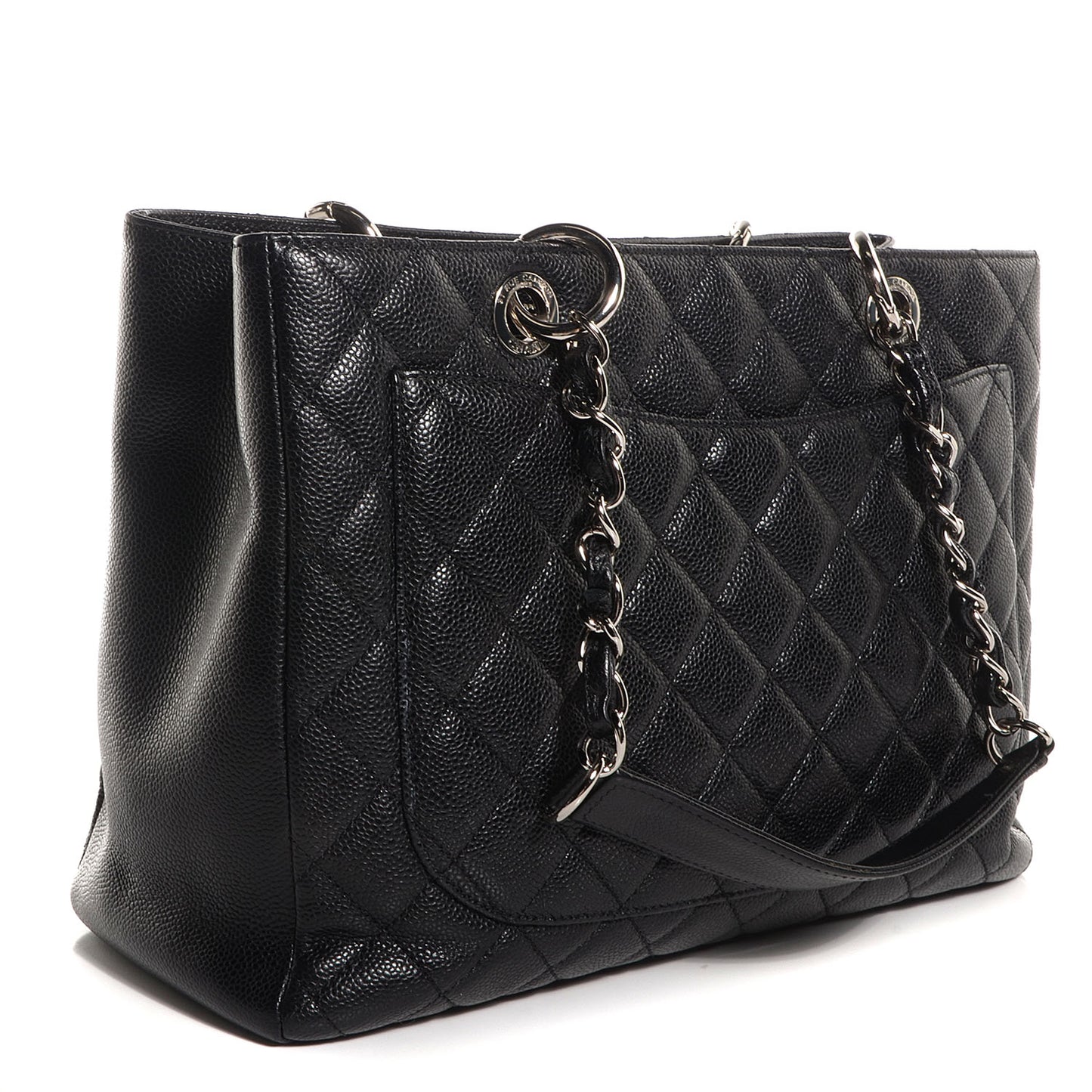 Caviar Grand Shopping Tote GST Black