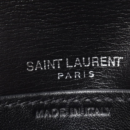 Saint Laurent Calfskin Monogram Sunset Chain Wallet Black 7 of 7