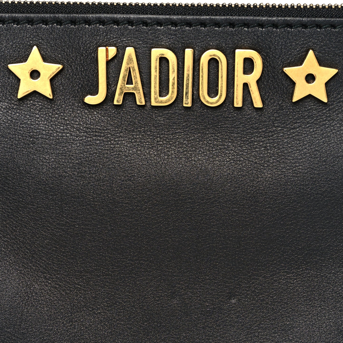 Calfskin J'adior Pouch Black