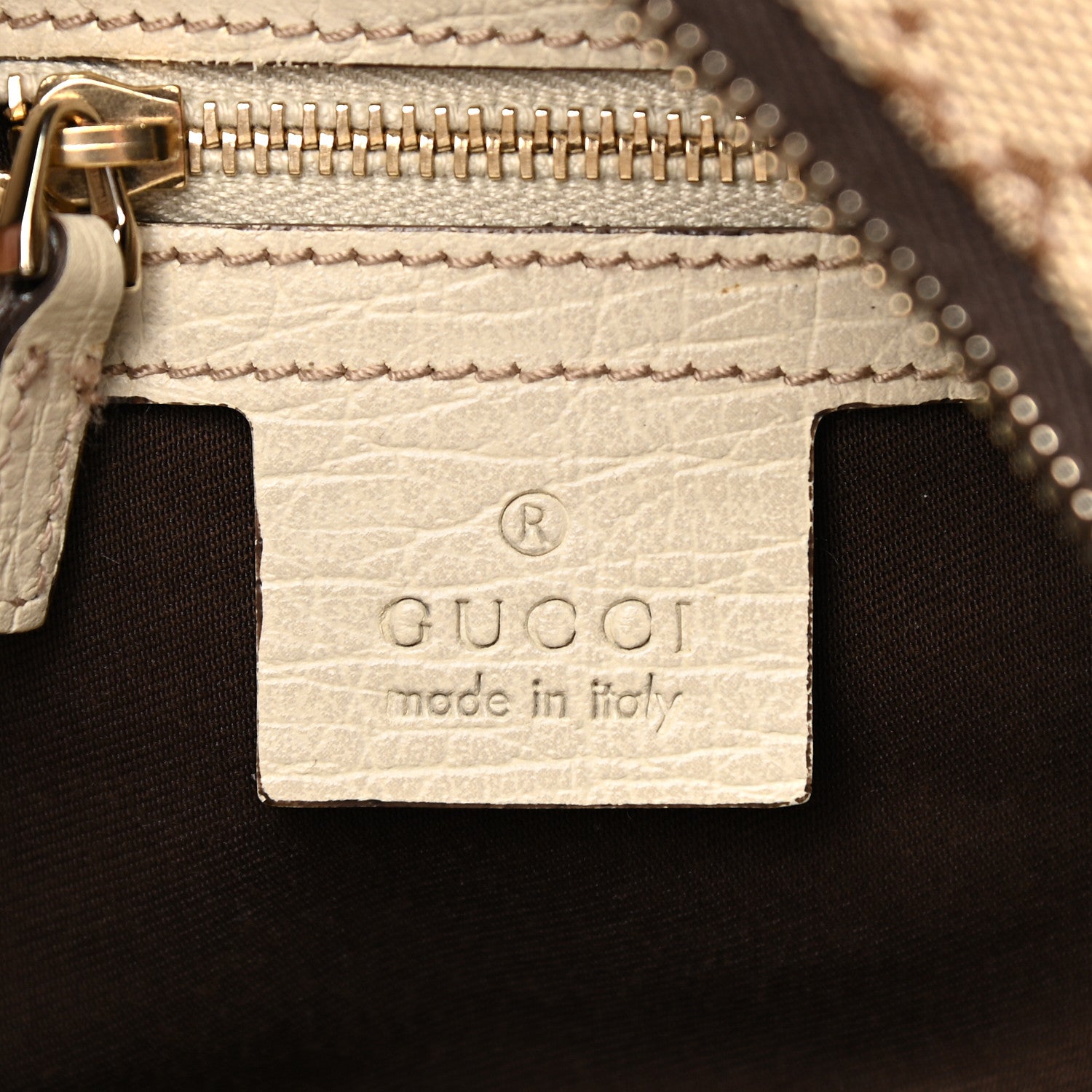 Gucci Monogram Medium Horsebit Chain Hobo Off White 6 of 12