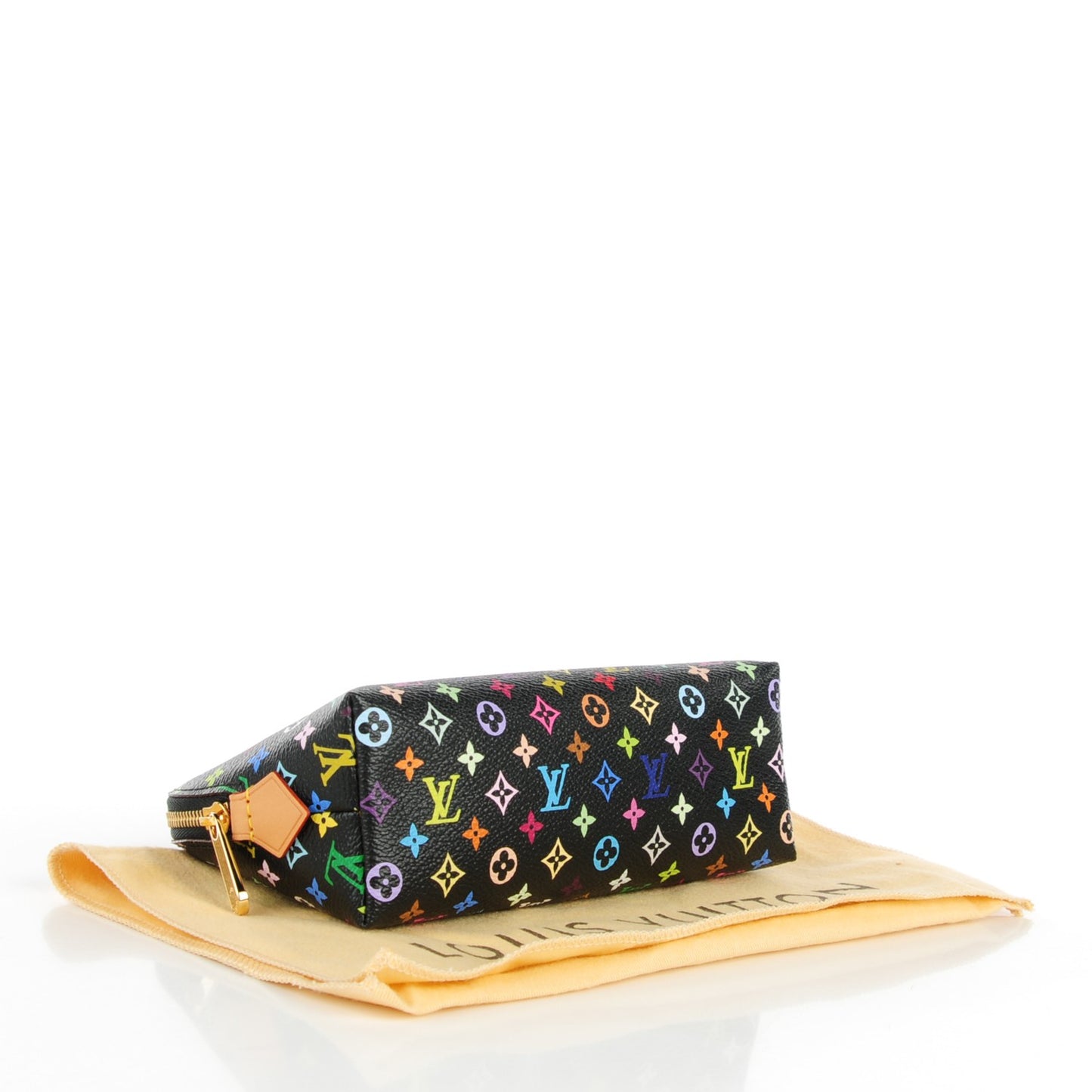 Monogram Multicolor Cosmetic Pouch Black Grenade