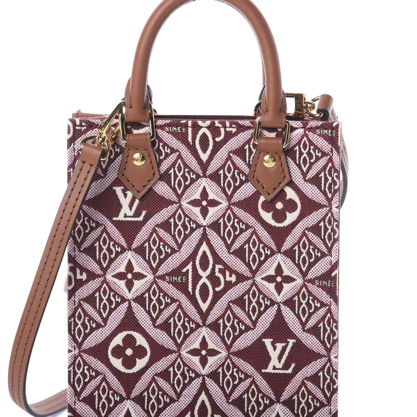 Jacquard Since 1854 Petit Sac Plat Bordeaux