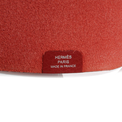 Hermes Togo Ulysse MM Notebook Cover Rouge Garance 7 of 8