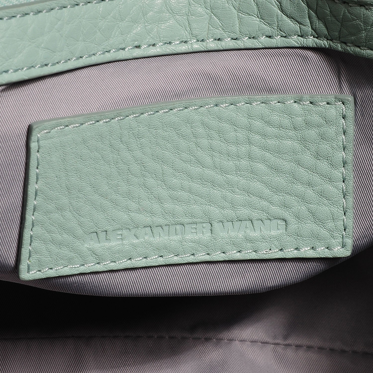 Alexander Wang Pebbled Leather Rockie Peppermint 6 of 7