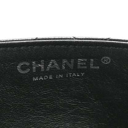 Chanel Lambskin Quilted East West Flap Black 6 of 13