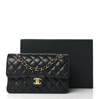 Chanel Caviar Quilted Small Double Flap Black 11 of 11