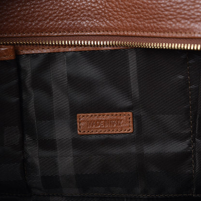 Burberry Quilted House Check Large Manor Tote Brown 7 of 15