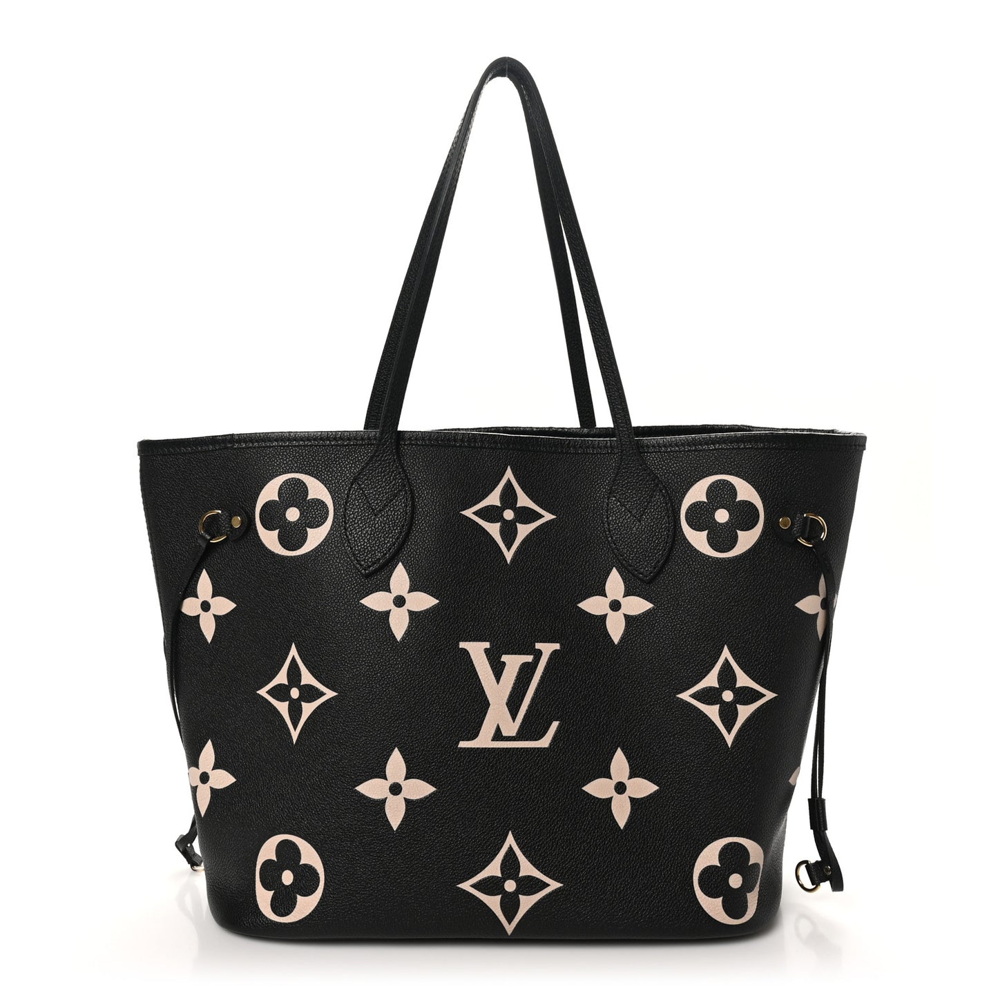 Empreinte Monogram Giant Neverfull MM Black Beige