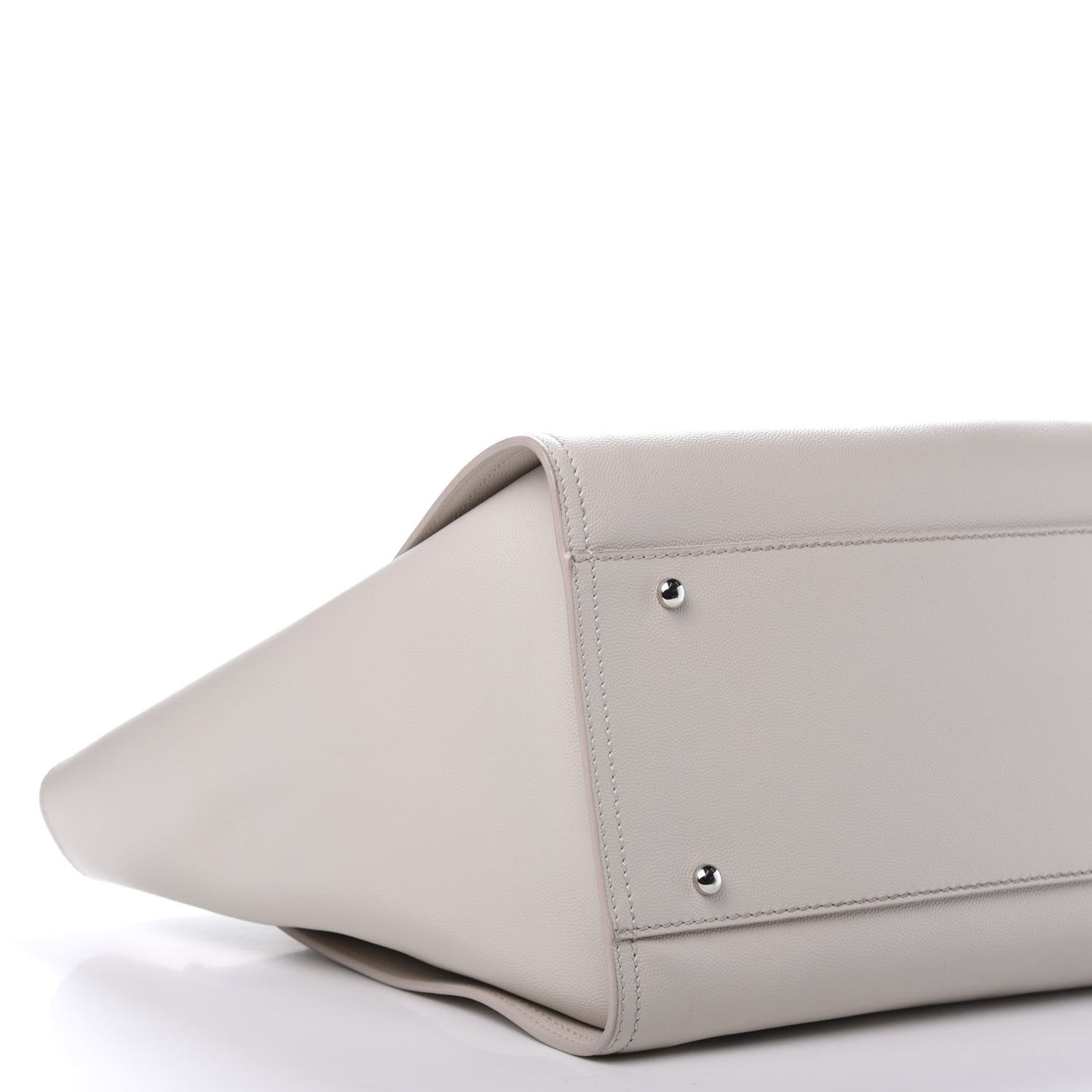 Caviar Medium Studded Deauville Tote Beige