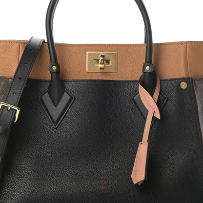 Louis Vuitton Calfskin Monogram On My Side Black 9 of 12