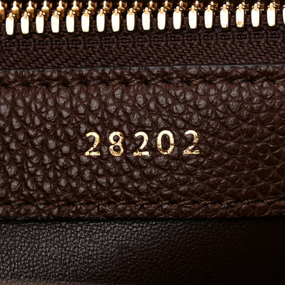Celine Grained Calfskin Classique 16 Top Handle Bag Brown 8 of 11