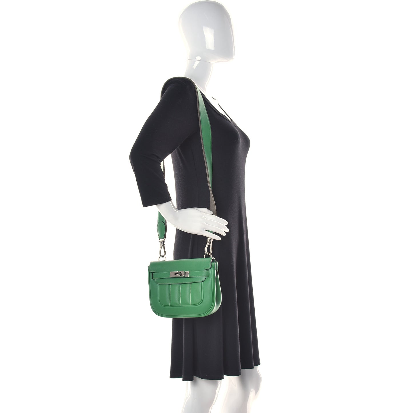 Veau Swift Mini Sac Berline Bamboo