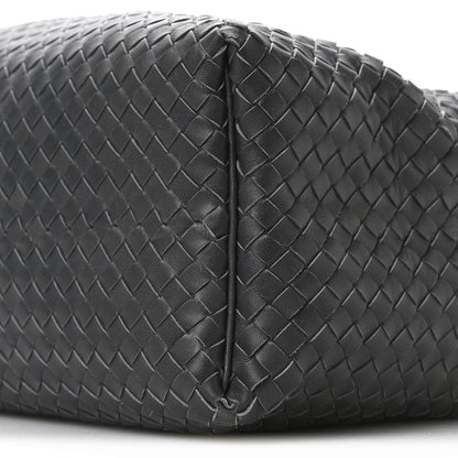 Bottega Veneta Nappa Intrecciato Sloane Hobo Ferro Gray 10 of 11