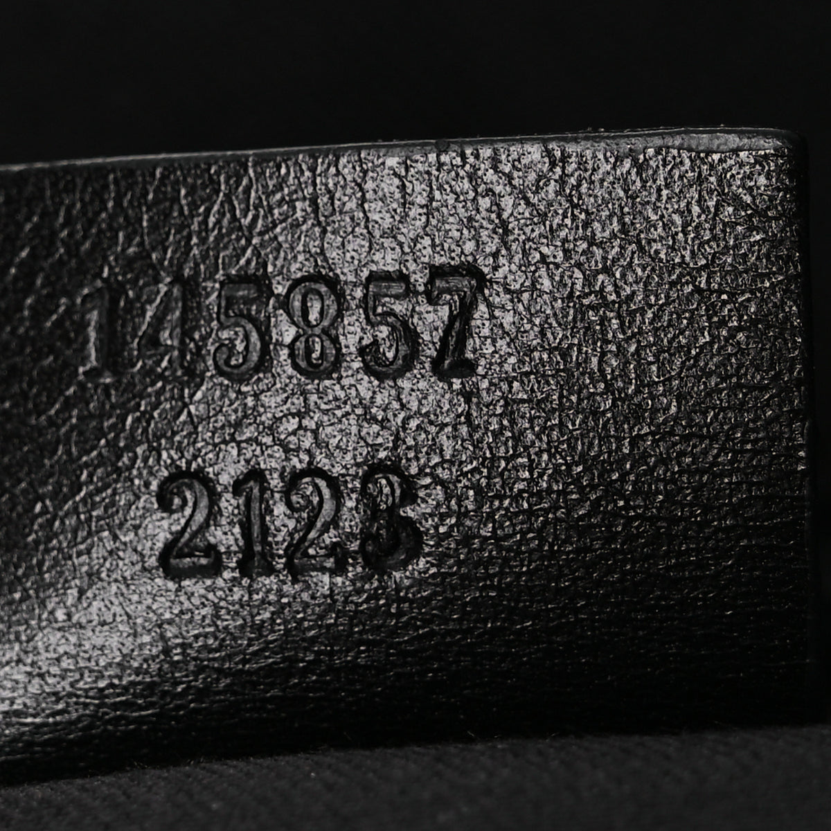 Monogram Calfskin Perforated Medium Flat Messenger Bag Black
