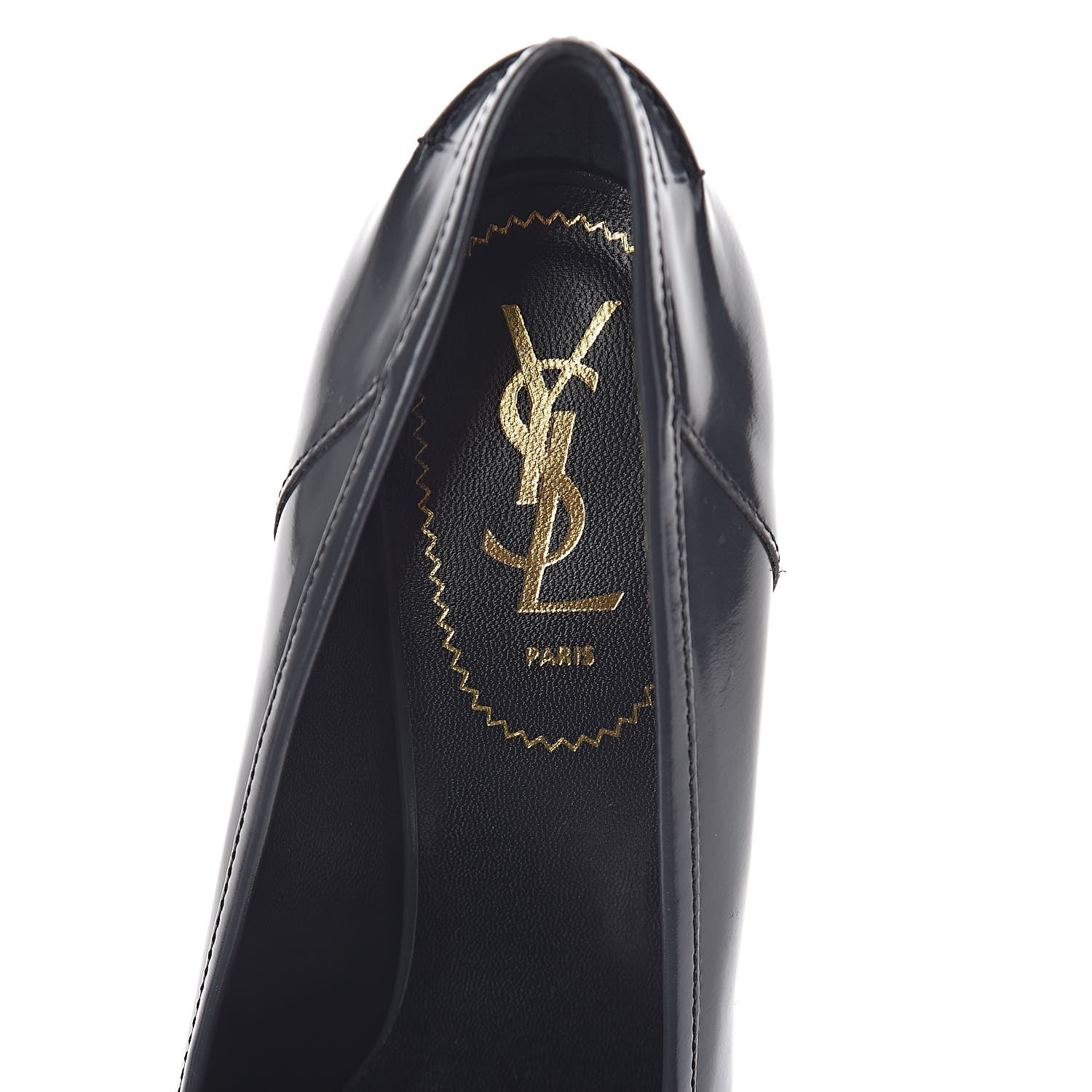 Saint Laurent Loafer-Style Tribtoo 140 Pumps 39.5 Dark Blue 9 of 9