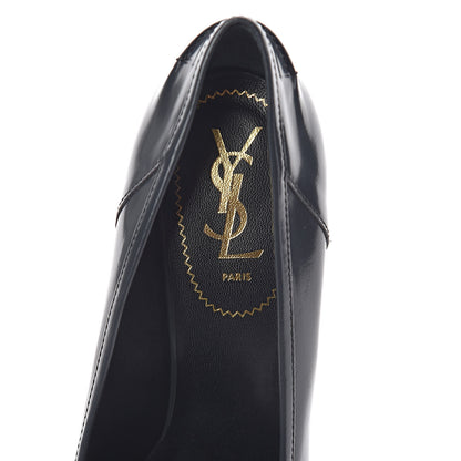 Saint Laurent Loafer-Style Tribtoo 140 Pumps 39.5 Dark Blue 9 of 9