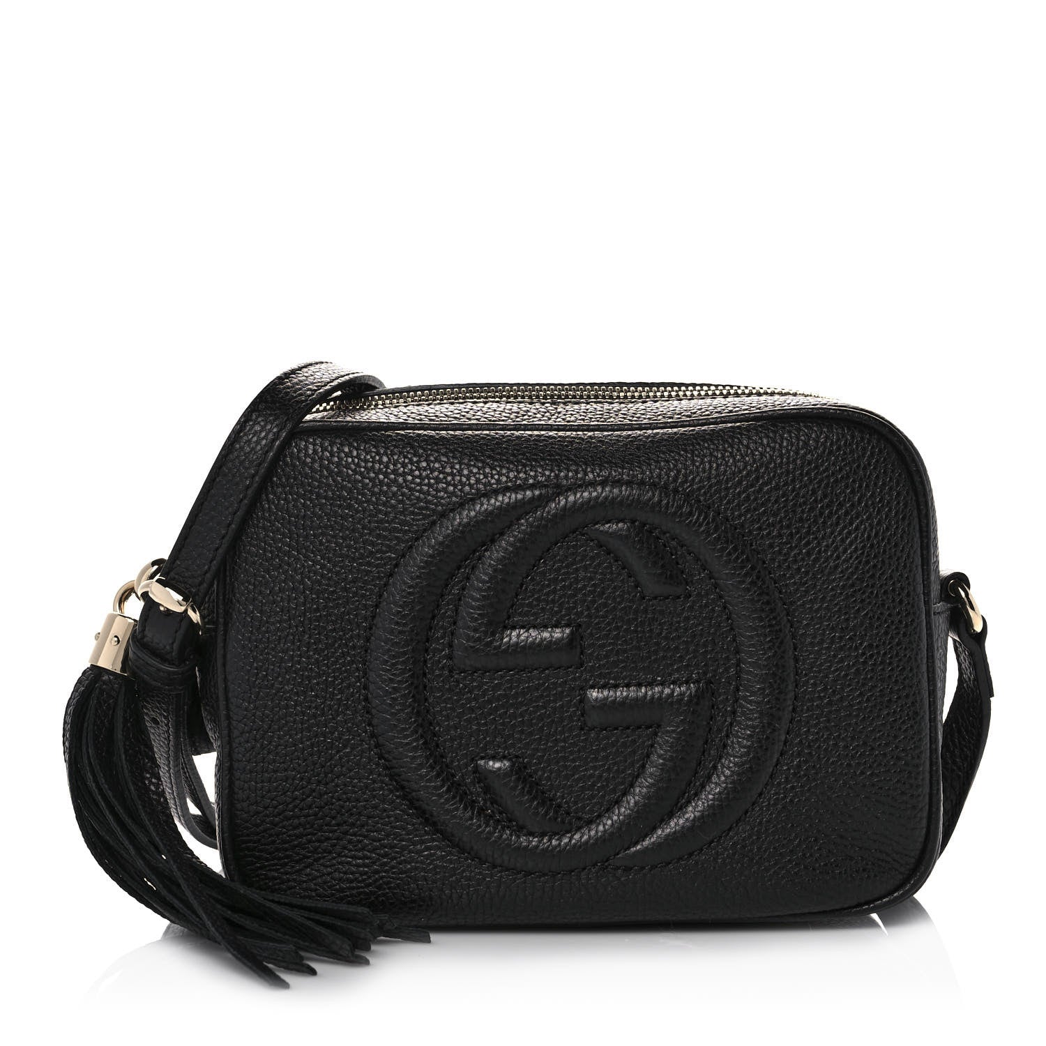 Gucci Pebbled Calfskin Small Soho Disco Bag Black 1 of 10
