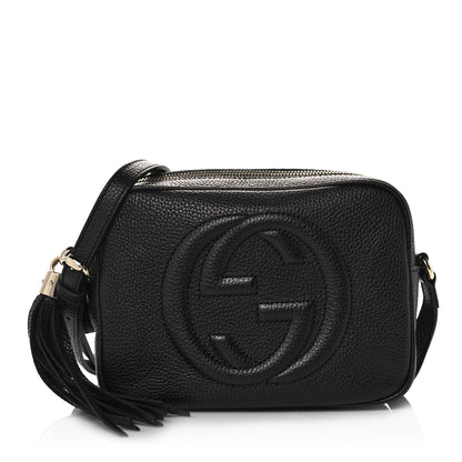 Gucci Pebbled Calfskin Small Soho Disco Bag Black 1 of 10