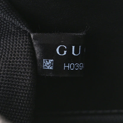 Gucci Calfskin Matelasse Monochrome Small GG Marmont Chain Shoulder Bag Black 8 of 12