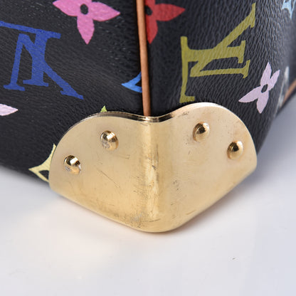 Louis Vuitton Monogram Multicolor Speedy 30 Black 12 of 16