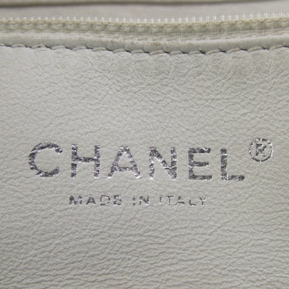 Chanel Leather Large Modern Chain Tote White 9 of 12