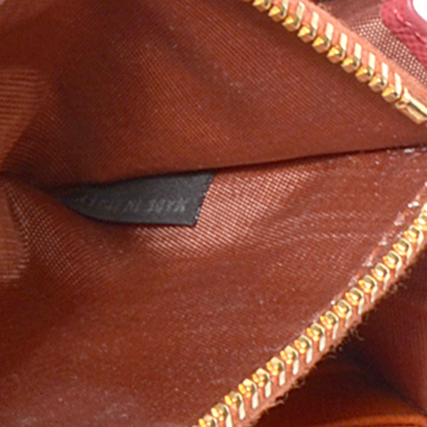 Saffiano Continental Flap Wallet Fuoco Papaya