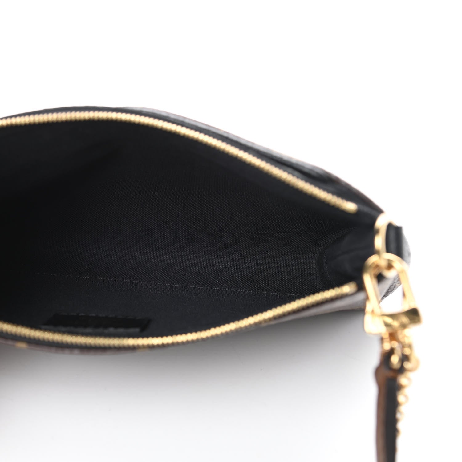 Louis Vuitton Monogram Pallas Clutch Black 5 of 11