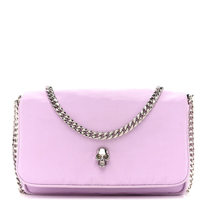 Alexander McQueen Nylon Skull Camera Crossbody Bag Lilac 1 of 12