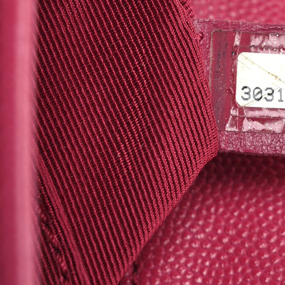 Chanel Caviar Quilted Small Fashion Therapy Flap Bag Dark Pink 7 of 13