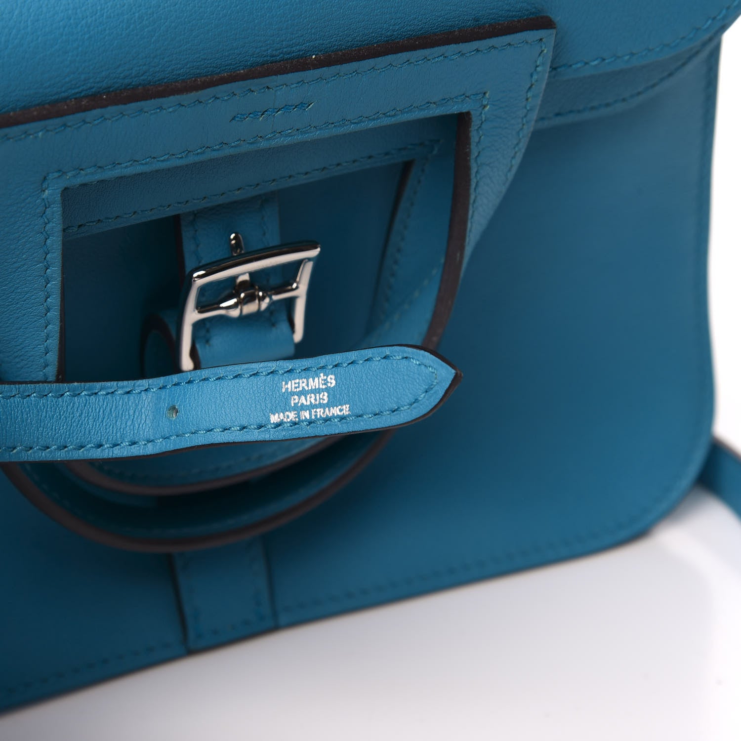 Hermes Swift Mini Halzan 22 Bleu Zanzibar 9 of 14