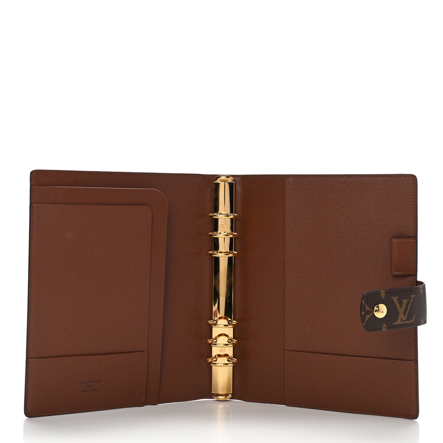 Monogram Large Ring Agenda Cover