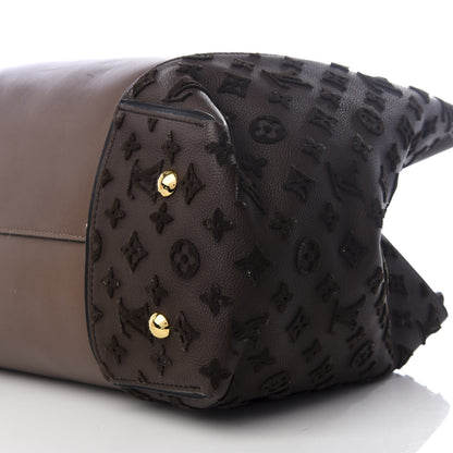 Louis Vuitton Cuir Orfevre Veau Cachemire Tote W GM Gris 6 of 16