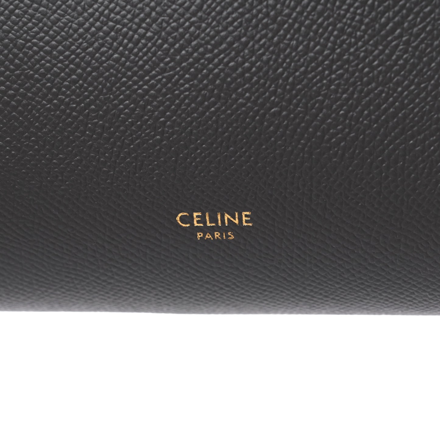 Grained Calfskin Nano Belt Bag Grey