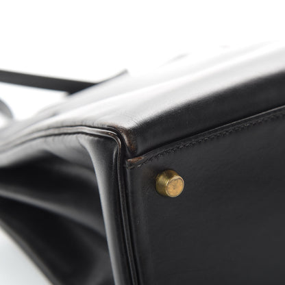 Hermes Box Kelly Retourne 32 Black 13 of 19