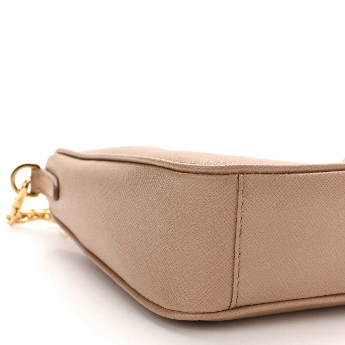Saffiano Re-Edition 2005 Shoulder Bag Cammeo Beige