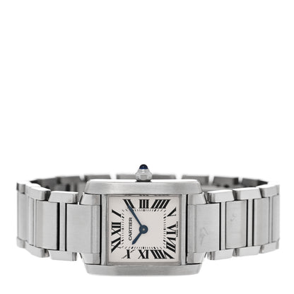 Cartier Stainless Steel 20mm Tank Francaise Quartz Watch 2 of 4
