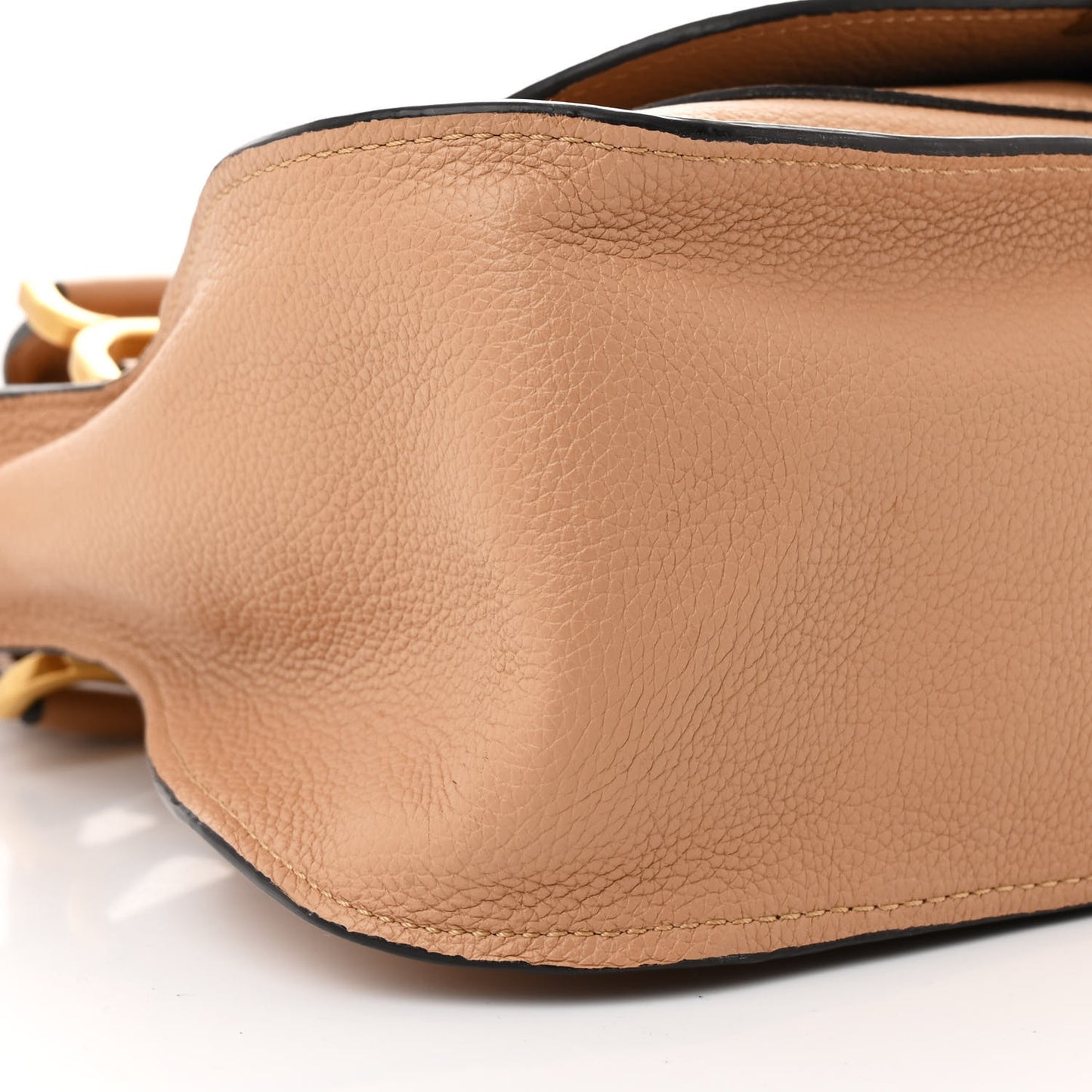 Calfskin Medium Marcie Satchel  Light Tan