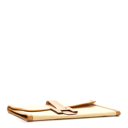 Hermes Toile Vache Jige PM Clutch 4 of 14