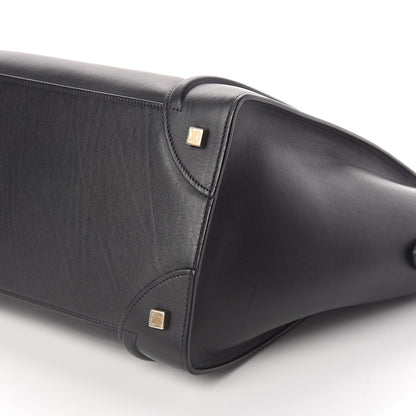 Celine Smooth Calfskin Mini Luggage Black 9 of 9