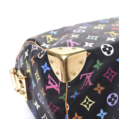 Louis Vuitton Monogram Multicolor Speedy 30 Black 7 of 11