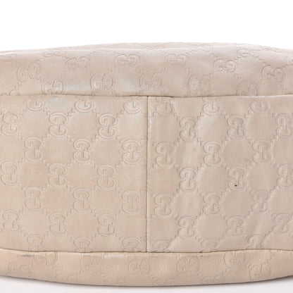 Gucci Guccissima Medium Abbey Shoulder Bag Off White 10 of 12