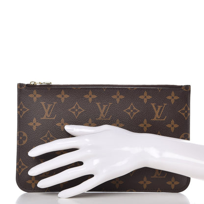 Louis Vuitton Monogram Neverfull MM GM Pochette 2 of 8