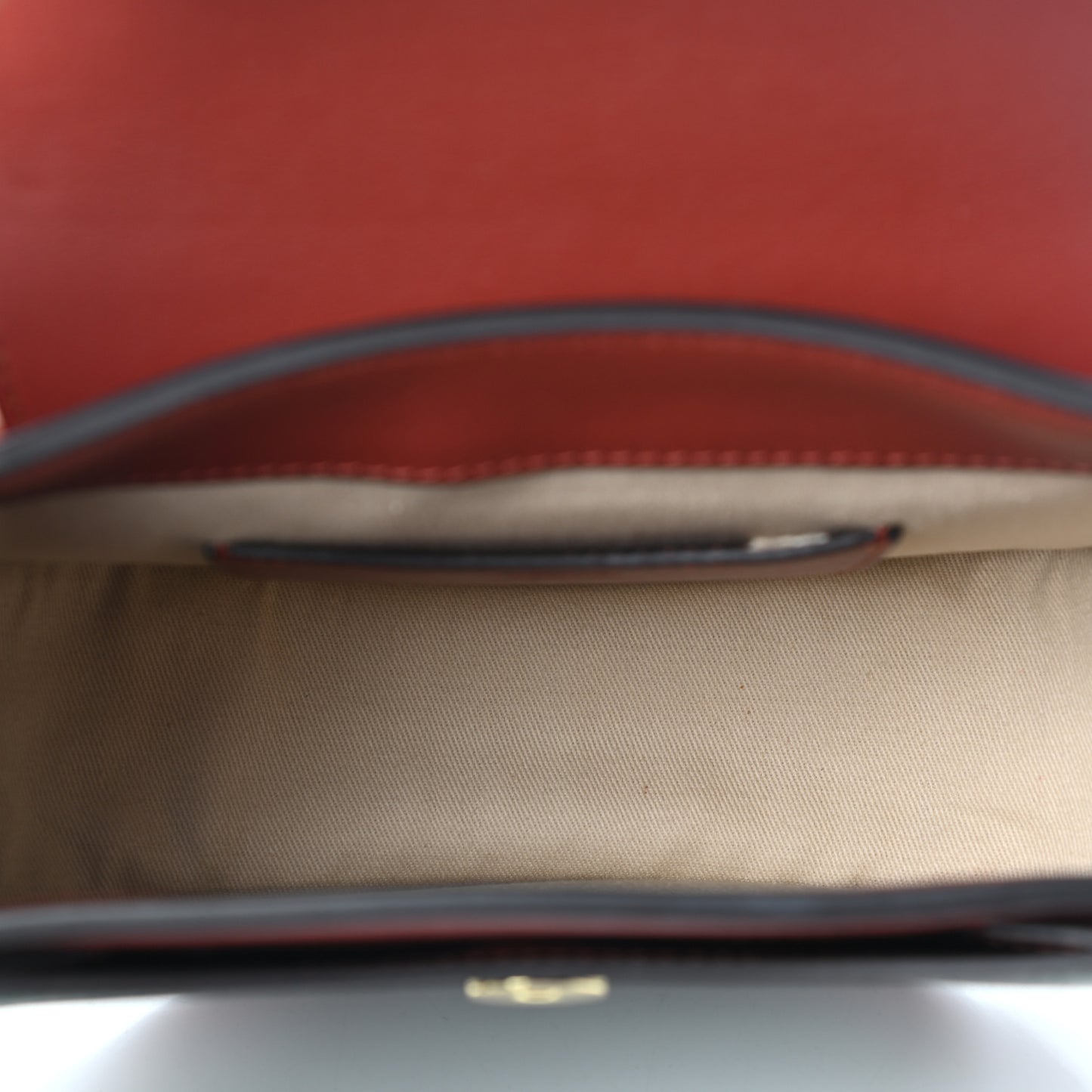Calfskin Crocodile Embossed Small Tess Bag Woodsy Green Brown