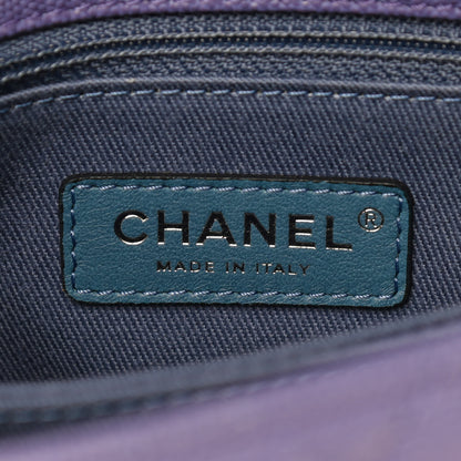 Chanel Caviar Quilted Incognito Mini Coco Handle Flap Blue 6 of 10